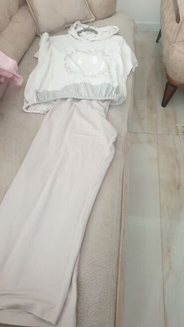 flo and clo jakne: L (EU 40), Cotton, Print, color - Beige