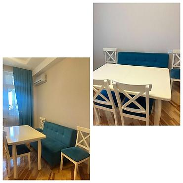 Masa 4stull ve divan perde satılır stol açılır divan bazlıdır köçle lalafo.az -da Masa 4stull ve divan perde satılır stol açılır divan bazlıdır köçle