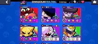 brawl stars 2: Brawl Stars oyun hesabı – yüksək inkişaf etmiş profil 2019 - Kupa — 10