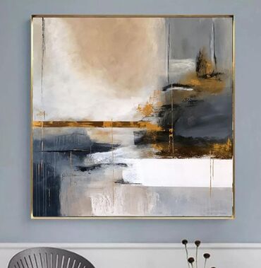 Dizayn, layihə: Modern. Abstrakt janr. Tək tablo. Müasir interyerdə mütləqdir, çünki — 22