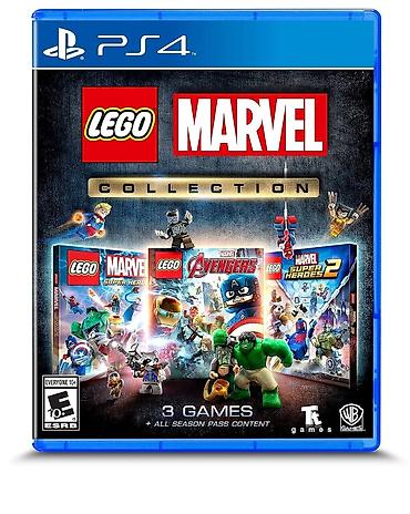 marvel avengers: LEGO Marvel Collection – PS4 üçün oyun diski Məzmun: - 3 oyun bir — 1