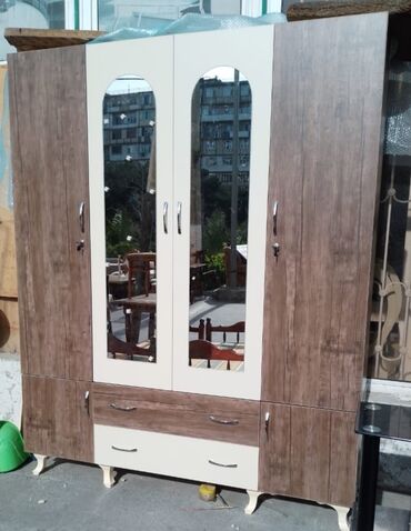 Dolablar: Yeni, Açılan, 4 qapılı Düz dolab, Dolab-asılqan, Azərbaycan — 3
