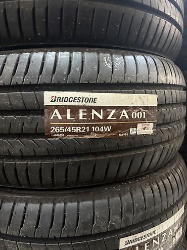 l9: Шины 265 / 45 / R 21, Лето, Новый, Комплект, Легковые, Япония, Bridgestone — 1