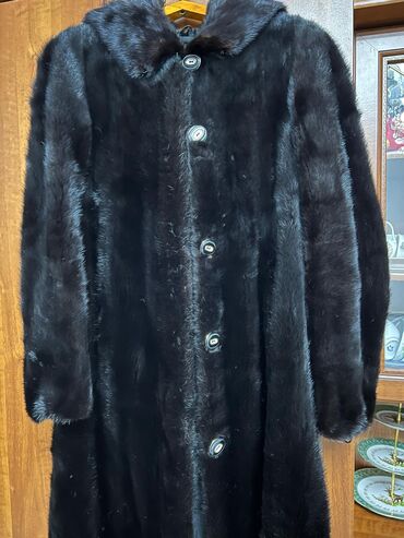 Шубы: Шуба, Норка, По колено, XL — 4