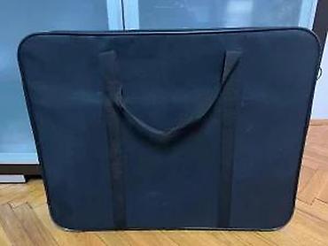 Putni koferi i torbe: Velika torba/aktovka za umetnički portfolio - Dimenzije približno za — 9