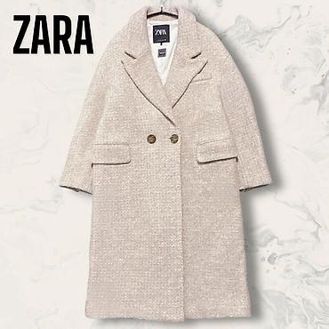 дордой одежды: Пальто из натуральной шерсти от Zara. Размер указан М но модель — 2