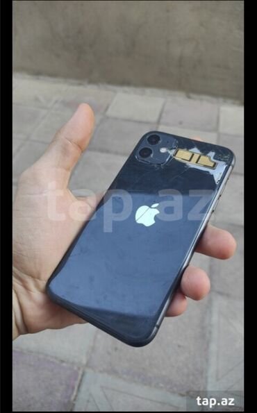 işlənmiş ayfon 11: IPhone 11, 128 GB, Qara