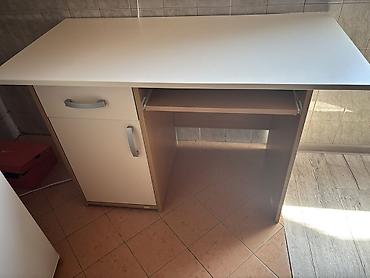 ikea ormari za sobu: Radni/računarski sto sa fiokom, ormarićem i izvlačnom policom za — 3