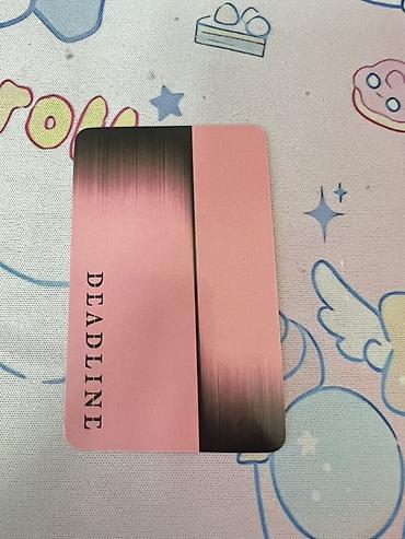 hello kitty oyuncaq: BLACKPINK – “DEADLINE” lisa orginal fotokart - Seriya: BLACKPINK 3rd — 2