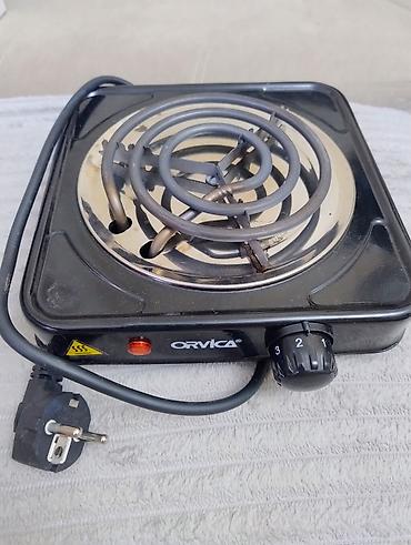 Plitələr və bişirmə panelləri: Orvica elektrikli tək gözlü soba/plətə - Növ: spiral rezistorlu — 4
