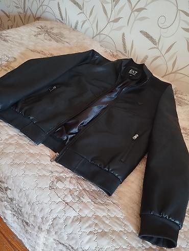 deri geyim: Kurtka, Bomber, Payız, Emporio Armani, 2XL — 3