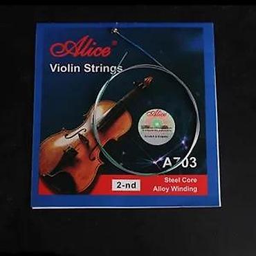 Sport i hobi: ALICE ŽICE ZA VIOLINU A703 NEW BESPLATNA DOSTAVA | Odlične žice po — 6