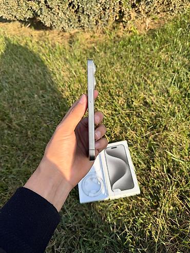 iphone cs max: IPhone 15 Pro, Б/у, 256 ГБ, Natural Titanium, Зарядное устройство, Защитное стекло, Чехол, 87 % — 4