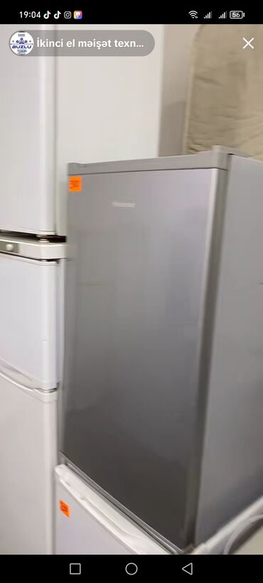 Paltaryuyan maşınlar: İşlənmiş 1 qapılı Indesit Soyuducu Satılır, rəng - Boz, Kredit var