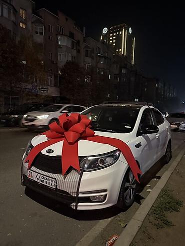 Декоративные ленты и банты: Большой декоративный бант для автомобиля - Яркий красный цвет — 4