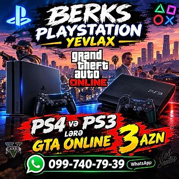 BERKS Playstation – Yevlax Xidmət: PS4 və PS3 üçün GTA Online oynamaq lalafo.az -da BERKS Playstation – Yevlax Xidmət: PS4 və PS3 üçün GTA Online oynamaq