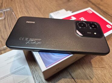 Redmi: Redmi 12C, 128 GB, rəng - Qara, Barmaq izi — 2