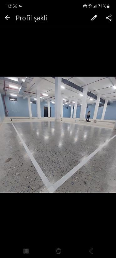 pol silen mop: Xidmət: Beton döşəmələrin cilalanması və möhkəmləndirilməsi Təsvir: - — 4