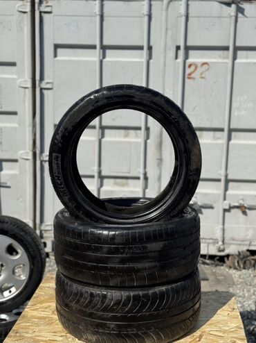 шина 14 размер: Шины 225 / 45 / R 17, Лето, Б/у, Комплект, Легковые, Франция, Michelin