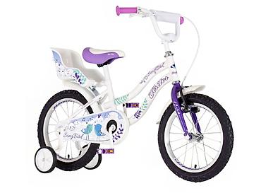 sandale za devojcice pavle: Bicikl kids Visitor Songbird 16" 9" V-brake + kontra, za visinu deteta — 1