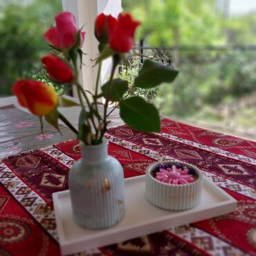 kuxna dekorlari: Super əl iwlerimdi. Aromali wam, bijuteriya qabı, və quldan