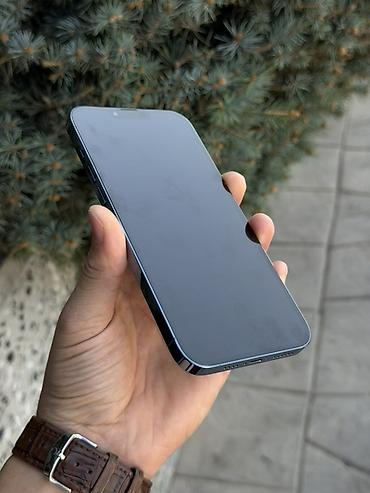 Уюлдук телефондор жана аксессуарлар: IPhone 13 Pro Max, Колдонулган, 128 ГБ, Sierra Blue, Заряддоочу түзүлүш, Коргоочу айнек, Каптама, Бөлүп төлөө менен, 90 % — 5