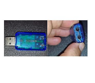 av usb: Звуковая карта, External1, Б/у, Самовывоз — 1
