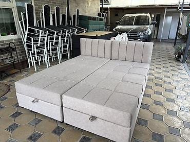 Односпальные кровати: Односпальная тахта с подъёмным коробом - Компактная тахта с вшитым — 14