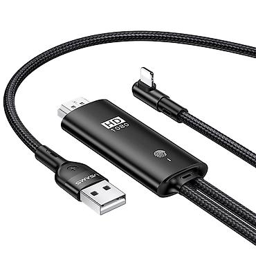 hdmi splitter: №: 7728 Məhsulun adı: HDMI kabel USAMS US-SJ442 U53 2 m (SJ442HD01) — 1