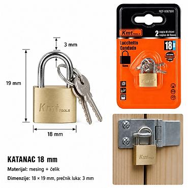 KMT Brava 9367691 Katanac 18 mm za svakodnevnu upotrebu u montaži