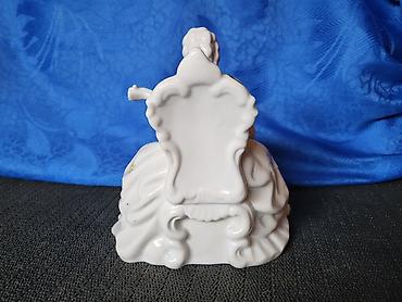 Figure: Nemacka nova figura dama sa mandolinom iz 70ih godina. Porcelanska — 12