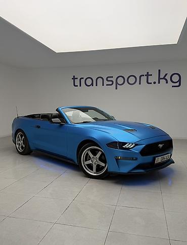 jon deere: Ford Mustang: 2019 г., 2.3 л, Автомат, Бензин, Кабриолет — 1