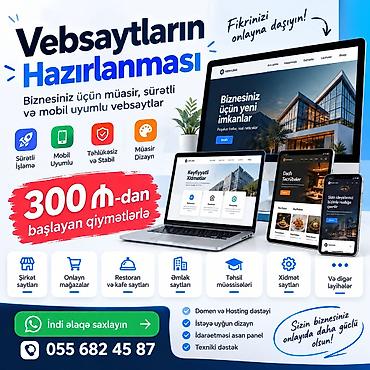 Veb saytların hazırlanması | Domen lalafo.az -da Veb saytların hazırlanması | Domen