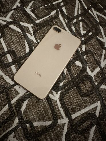 Apple iPhone: IPhone 8 Plus, 64 GB, Qızılı, Barmaq izi, Simsiz şarj