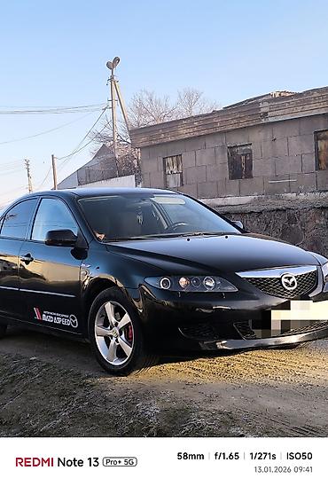 dodge hellcat: Mazda 6: 2003 г., 1.8 л, Механика, Бензин, Седан — 1