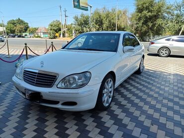 ромашки на мерс: Mercedes-Benz S-Class: 2002 г., 3.2 л, Автомат, Бензин, Седан