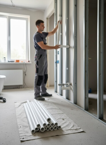 пластиковые трубы цена за метр: Труба для канализации Материал: Пластик, Диаметр 50 мм, Толщина стенки: 3 мм