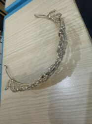 кыргызское национальное платье: Серебряная тиара!!!!!Для утренников и дискотек самое то!!!!Цена 1000