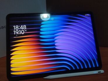 чехлы для планшетов универсальные: Планшет, Xiaomi, эс тутум 256 ГБ, Wi-Fi, Колдонулган, Классикалык түсү - Боз