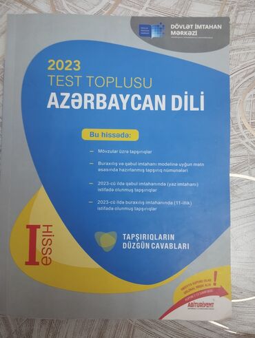 İdman və istirahət: Azərbaycan dili Testlər 11-ci sinif, DİM, 1-ci hissə, 2023 il