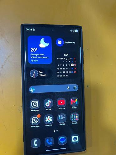 dell alienware: Samsung Galaxy S22 Ultra, 256 GB, rəng - Yaşıl, Simsiz şarj — 4