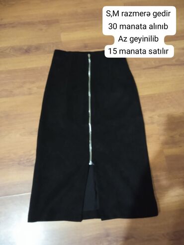 şiş ətəklər: Qara rəngli ətək. - Ölçü: S və M razmərlərə uyğundur - Dizayn: Ön