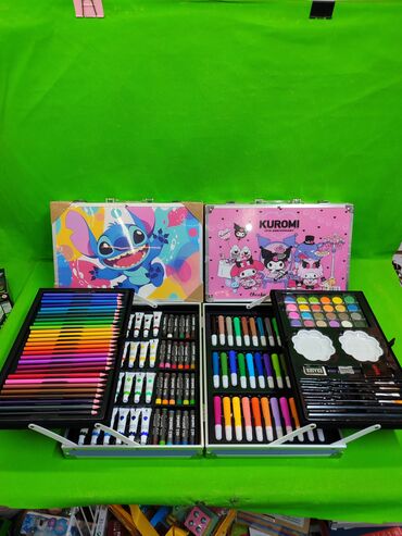 Канцтовары: Набор детский для рисования и творчества в ассортименте🌟 Комплектация — 1