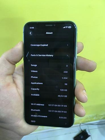 apple mac: IPhone 11, 128 GB, Yaşıl — 1