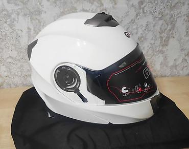 kask motor: GXT firması keyfiyyetli Yeni qutuda çənəsi açılan modulyar motosiklet — 5