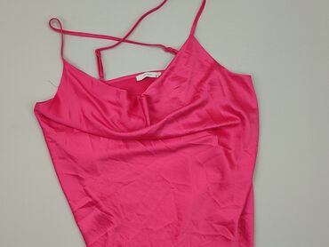 różowe eleganckie bluzki: Nightdress, Reserved, 2XL (EU 44), condition - Good
