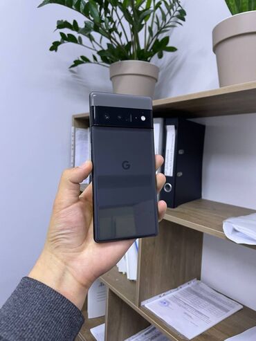 куплю сотовый телефон бу: Google Pixel 6 Pro, Б/у, 128 ГБ, цвет - Черный, 2 SIM