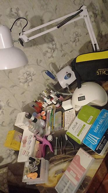Gözəllik və estetika avadanlığı: Peşəkar manikür üçün tam dəst Dirnaq levazimat desti 300 manata her — 6