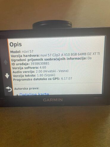 GPS: Tri GARMINA uredjaja na prodaji,videti modele i slike. Modeli 57,56 i — 3