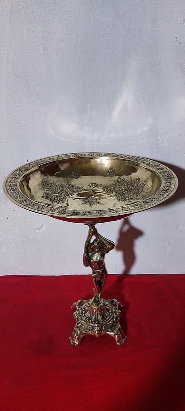 şirniyyat vitrin: Avropa istehsalı, meyvə, şirniyat vazaları, materialları; bronza — 4